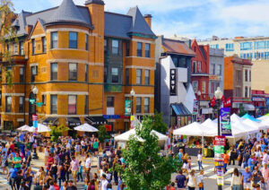 Street festival in the Adams Morgan neighborhood